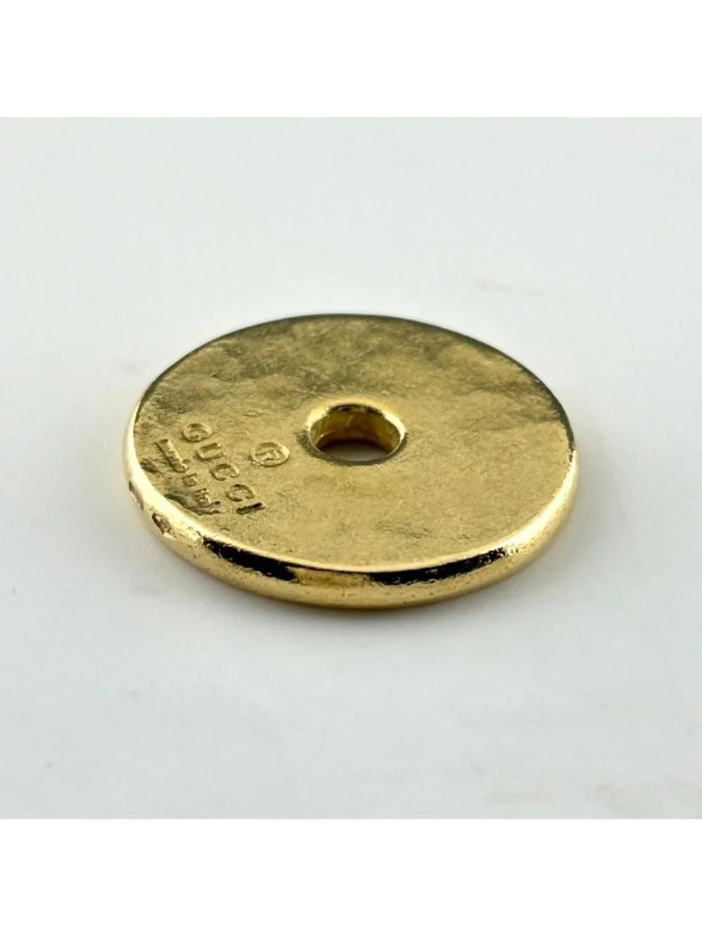 Gucci Coin Pendant YG Yellow Gold 18k